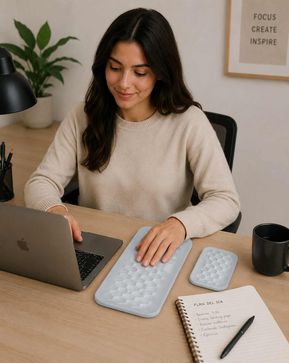MOUSE PAD ERGONOMICO